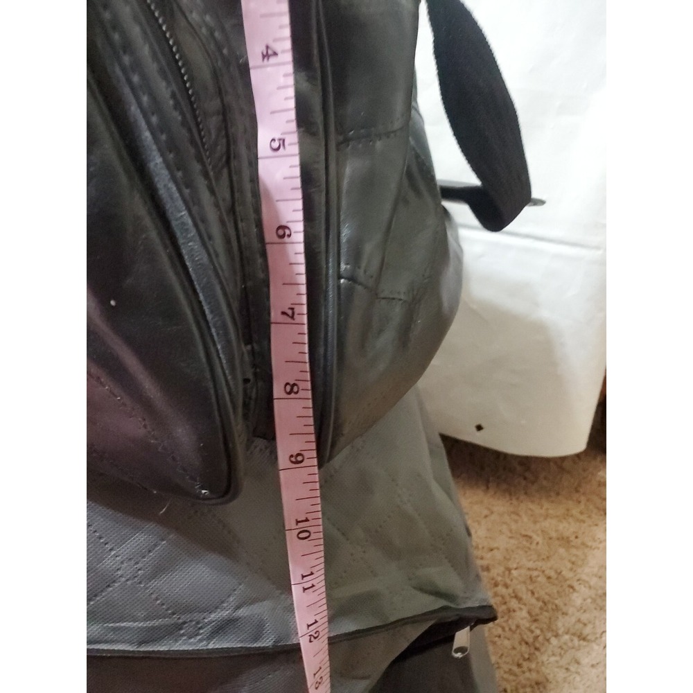 Seville Leather Weekend Leather Patchwork Black D… - image 8